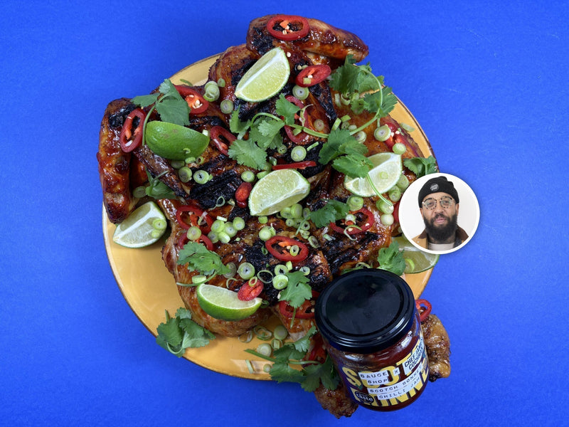 James Cochran's Scotch Bonnet BBQ Chicken
