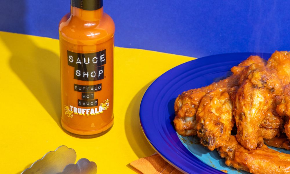  Truffalo Hot Sauce and wings 