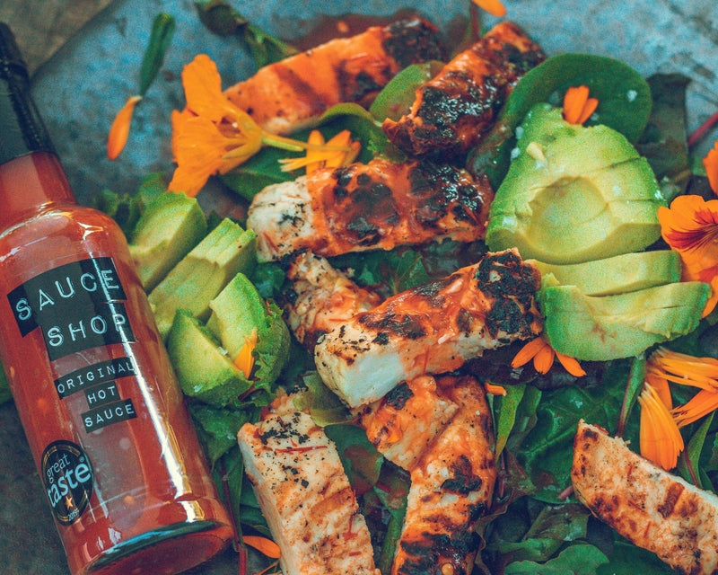 Grilled Halloumi Salad