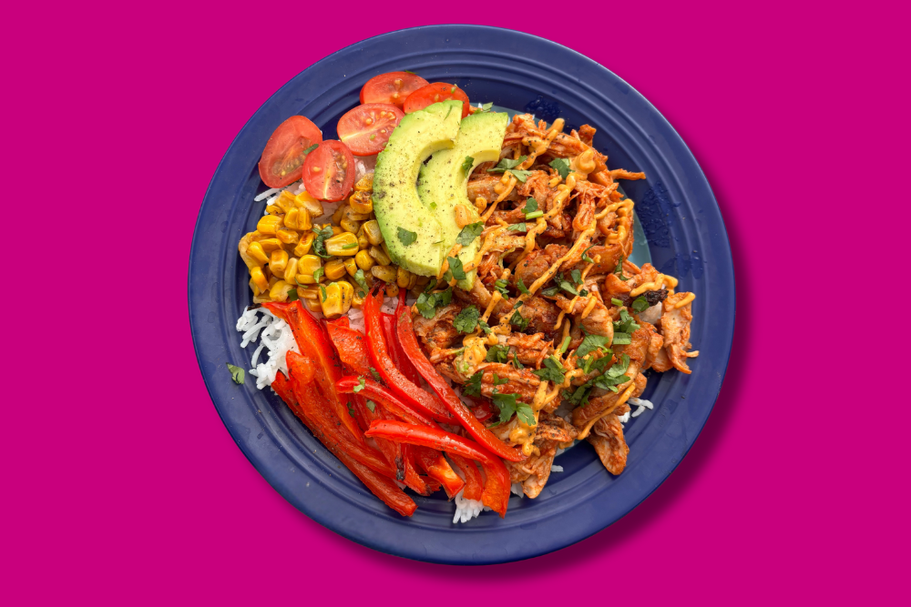  BBQ Chicken Rice Bowls 