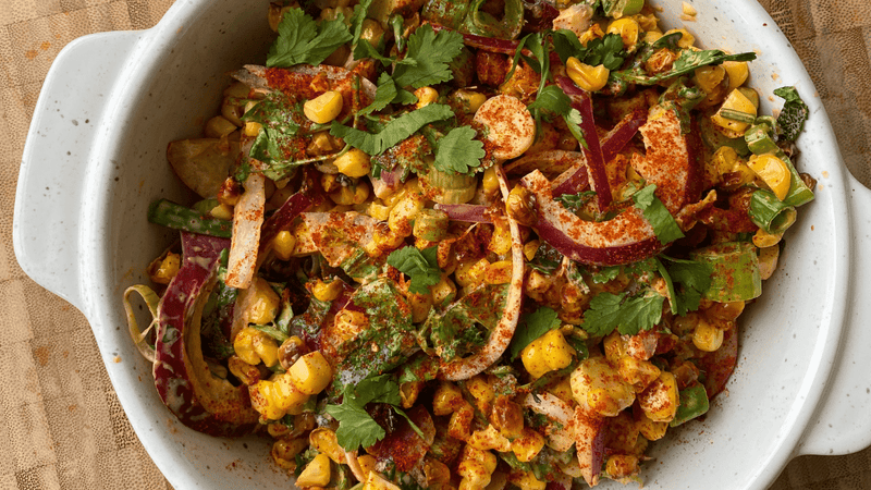 Mexican-Inspired Corn Salad Recipe 