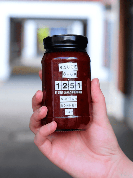 Scotch Bonnet Jam - Sauce Shop and James Cochran
